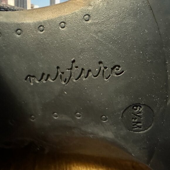 Nurture Dorado Women's Mid Calf Gray Leather Triple Harness Moto Boots Size 6.5 - Picture 4 of 4